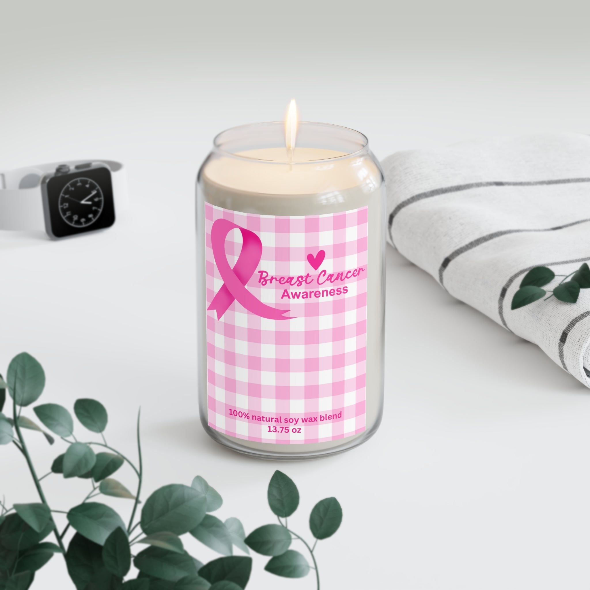 Candles - Breast Cancer Awareness